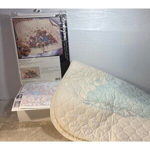 Dimensions Bear Hug Quilt Cross Stitch Kit Pre-Stamped 34" X 43" READ